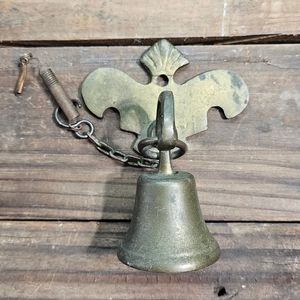 Antique Country Store Brass Bell
